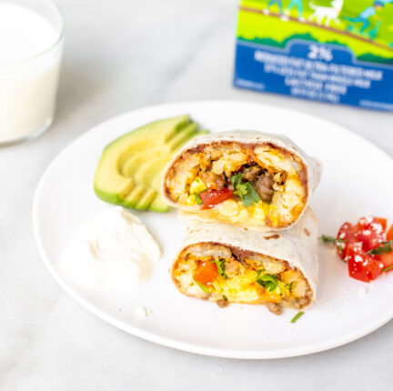 Freezer Breakfast Burritos